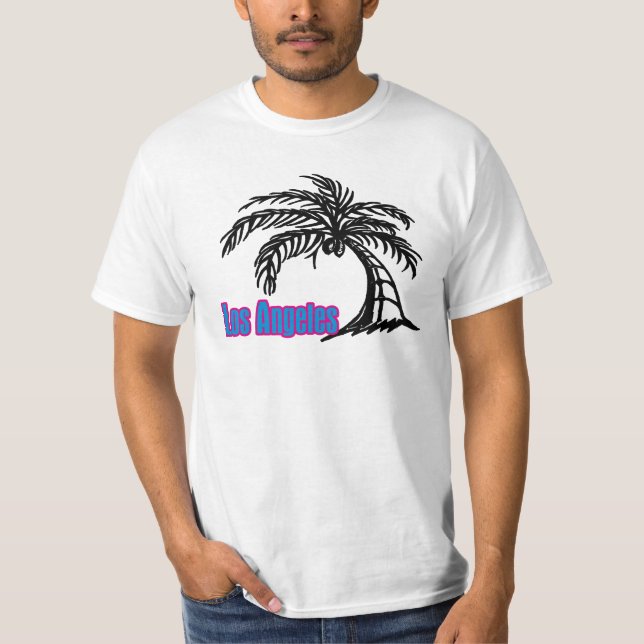 Los Angeles Palm Tree #1 T-Shirt (Front)