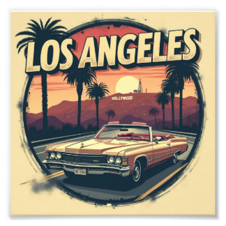 Los Angeles  Photo Print