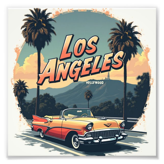 Los Angeles  Photo Print (Front)