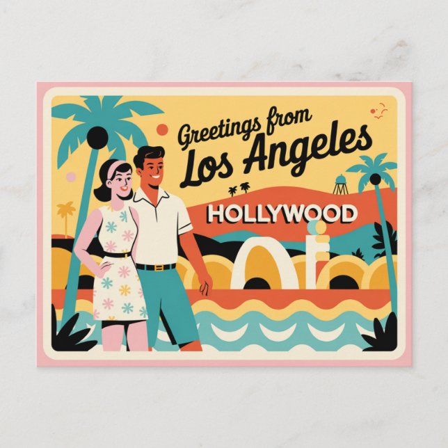 Los Angeles Postcard (Front)