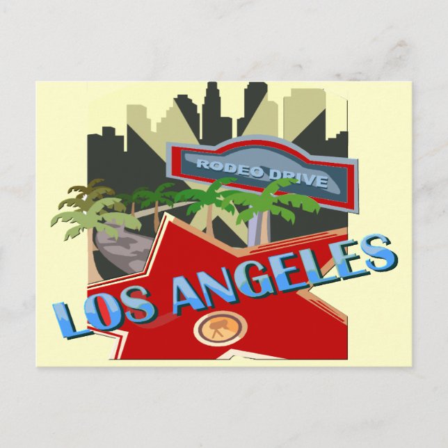 Los Angeles Postcard (Front)