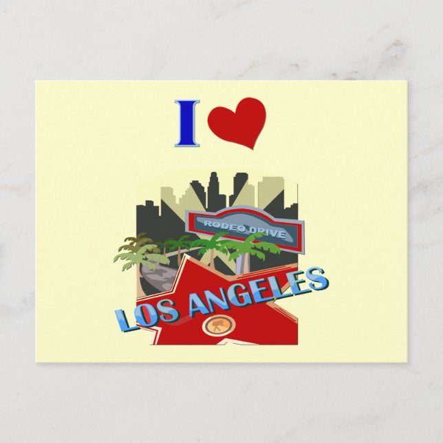 Los Angeles Postcard (Front)
