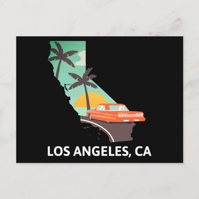 Los Angeles Postcard (Front)
