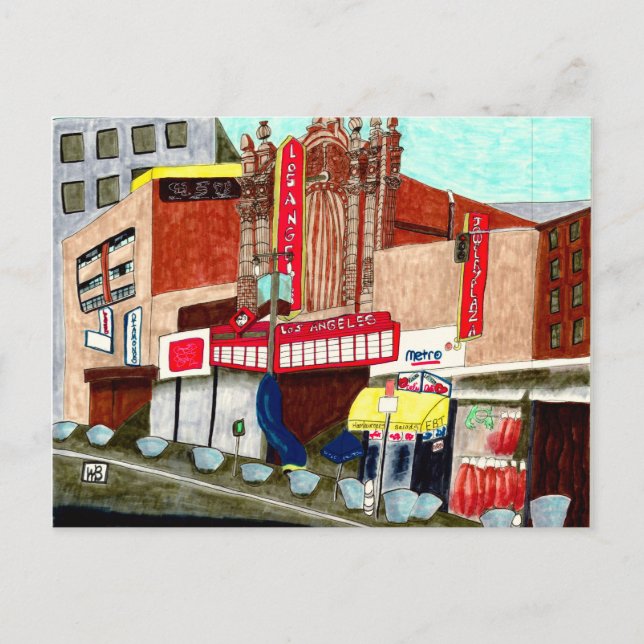 Los Angeles Postcard (Front)