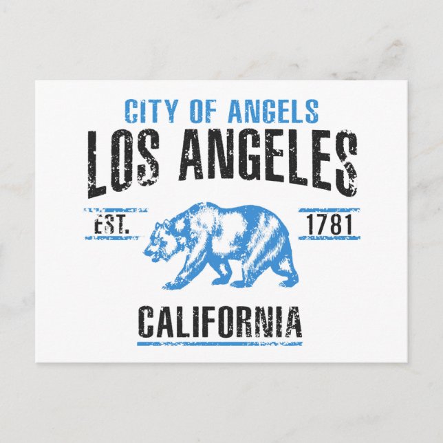 Los Angeles Postcard (Front)