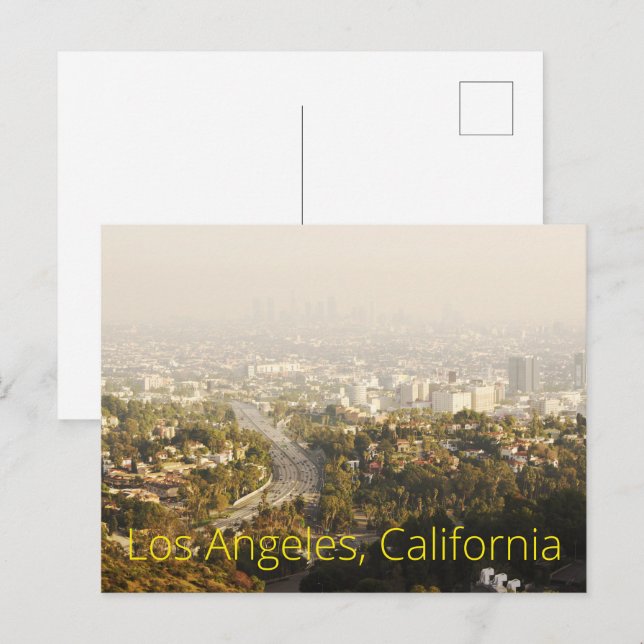 "Los Angeles" Postcard / Wall Art (Front/Back)