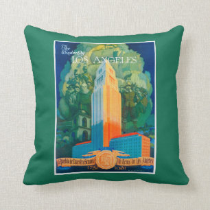 Los Angeles Promotional Poster Cushion