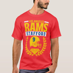 Los Angeles Rams Stafford 9 American Football frie T-Shirt