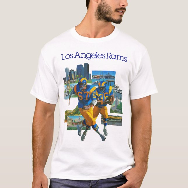 los angeles rams T-Shirt (Front)