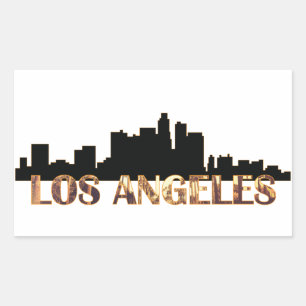 Los Angeles Rectangular Sticker