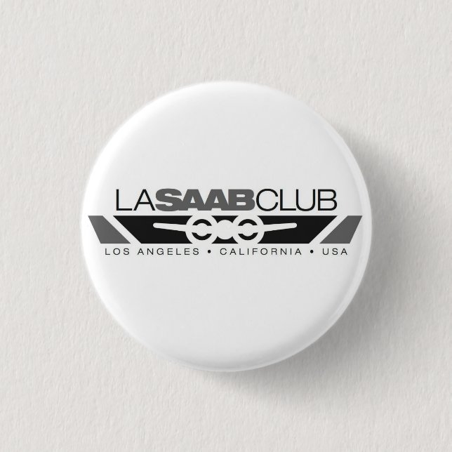 LOS ANGELES SAAB CLUB PIN (Front)
