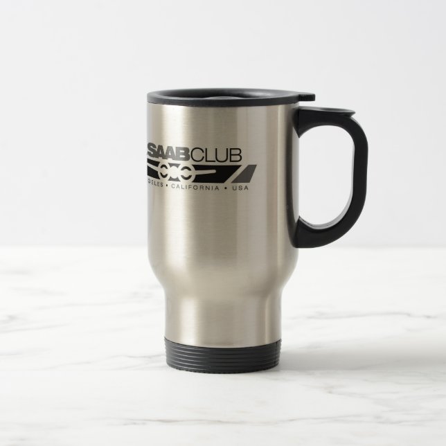 Los Angeles SAAB Club Travel Mug (Right)