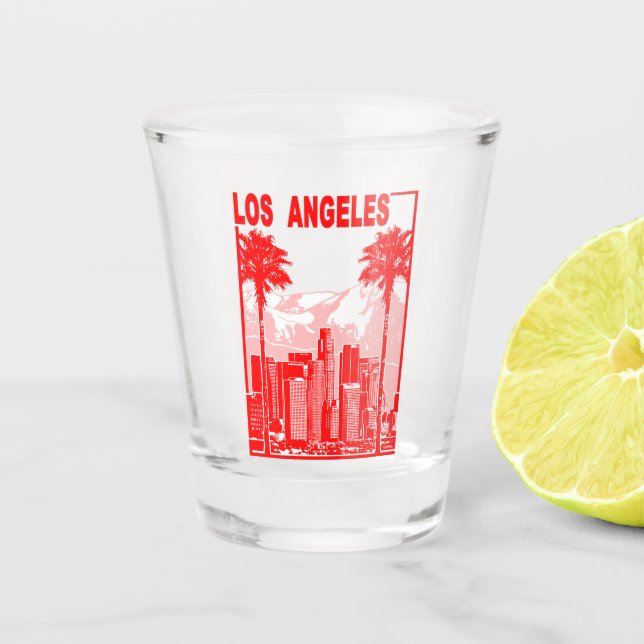 Los Angeles Shot Glass (Front)