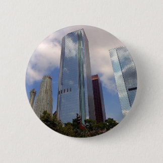 Los Angeles Skyline 6 Cm Round Badge