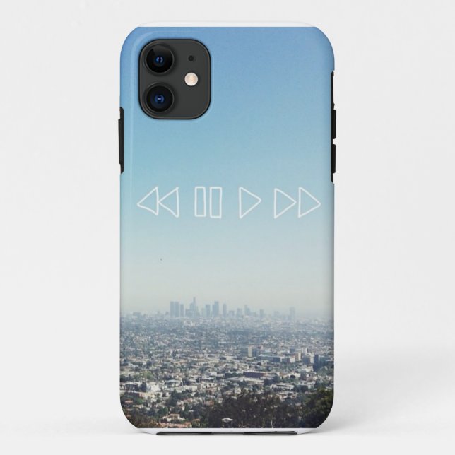 Los Angeles Skyline - California Case-Mate iPhone Case (Back)