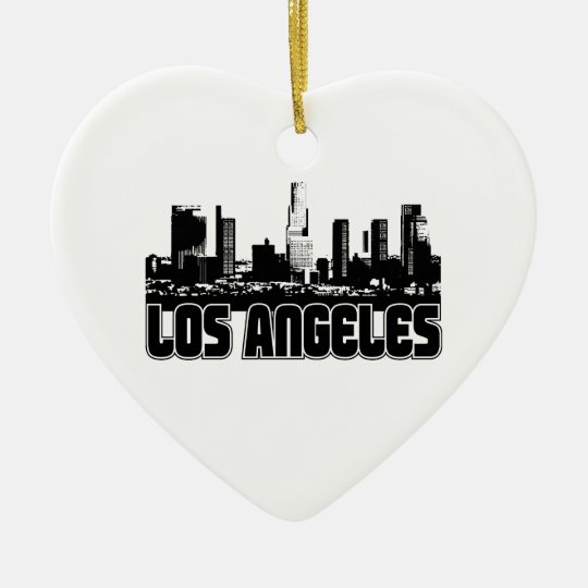 Los Angeles Christmas Ornaments 