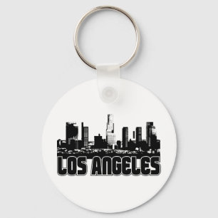 Los Angeles Skyline Key Ring