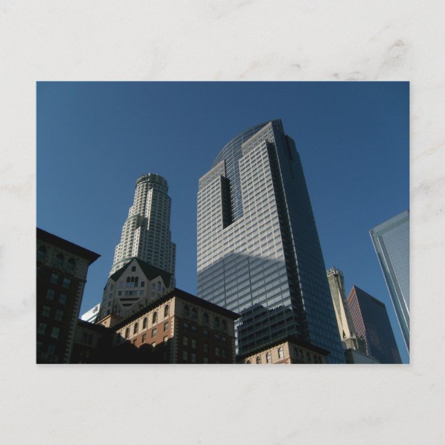 Los Angeles Skyline Postcard (Front)