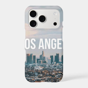 Los Angeles Skyline Retro City Aesthetic Travel