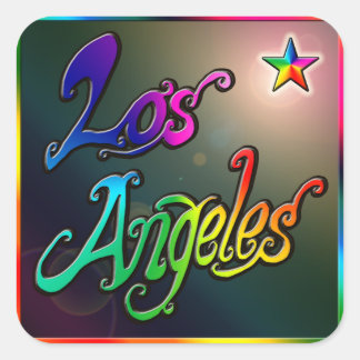 "Los Angeles Star 1" Sticker