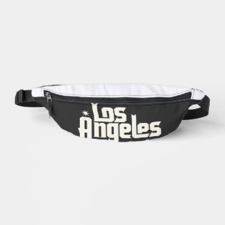 Los Angeles Street Style Retro Urban Design Bum Bags