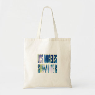 "Los Angeles Summer Letter Blue" Bag