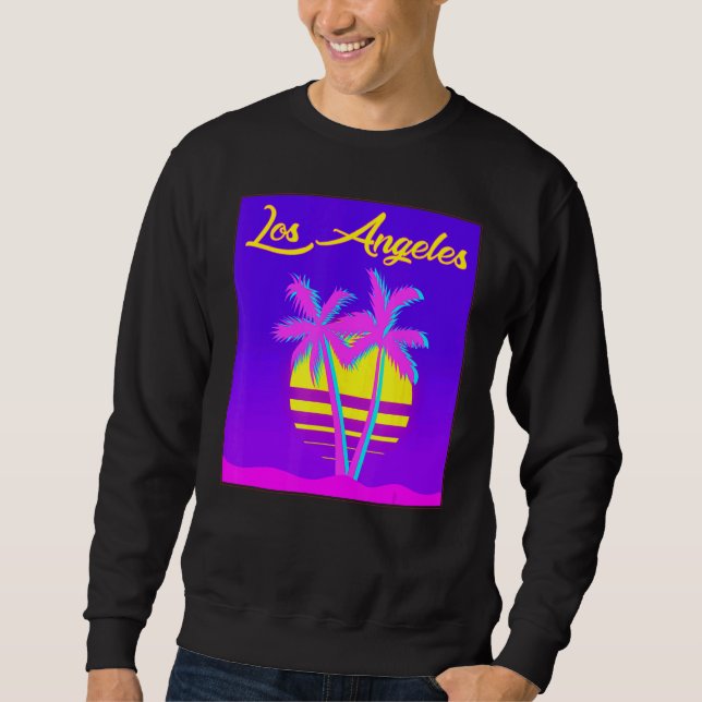 Los Angeles Summer Vacation Beach Sweatshirt (Front)