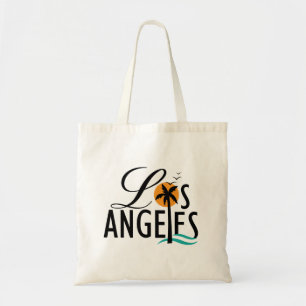 Los Angeles text design, Souvenir Tote Bag