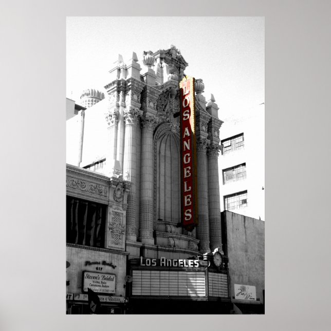 Los Angeles Theater Poster (Front)