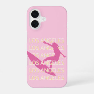 Los Angeles Travel Art, California, Travel Art iPhone 16 Case