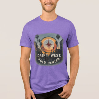 Los Angeles Tri-blend Tee Ultra-Soft Urban Calm