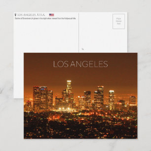 Los Angeles, U.S.A. Postcard