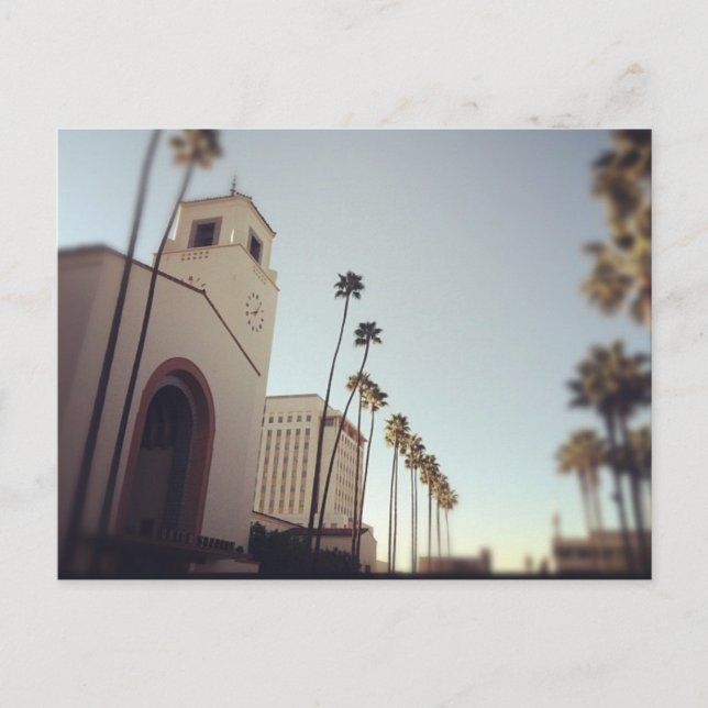Los Angeles Union Station Postcard (Front)