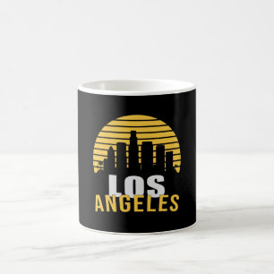 Los Angeles USA City Cityscape Skyline Funny Gift Coffee Mug
