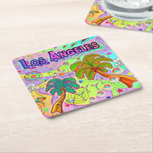 Los Angeles Vacation Target Coaster