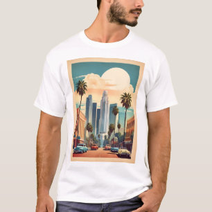 Los Angeles vintage poster T-Shirt