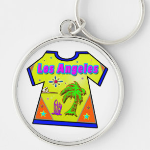 "Los Angeles Vivid 1" Keychain