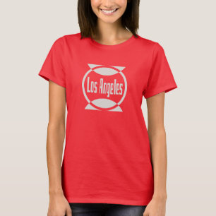 Los Angeles Warm Grey Logo Design #1 T-Shirt