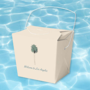 Los Angeles Wedding  Favour Box