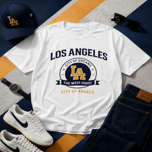 Los Angeles West Coast LA Vintage Graphic T-Shirt
