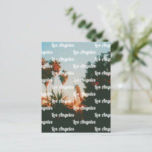 Los Angeles, West Hollywood Travel Souvenir Holiday Postcard