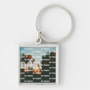 Los Angeles, West Hollywood Travel Souvenir Key Ring