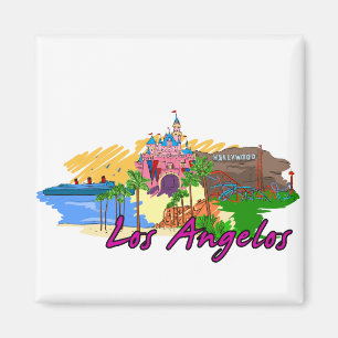 Los Angelos - California - USA.png Magnet