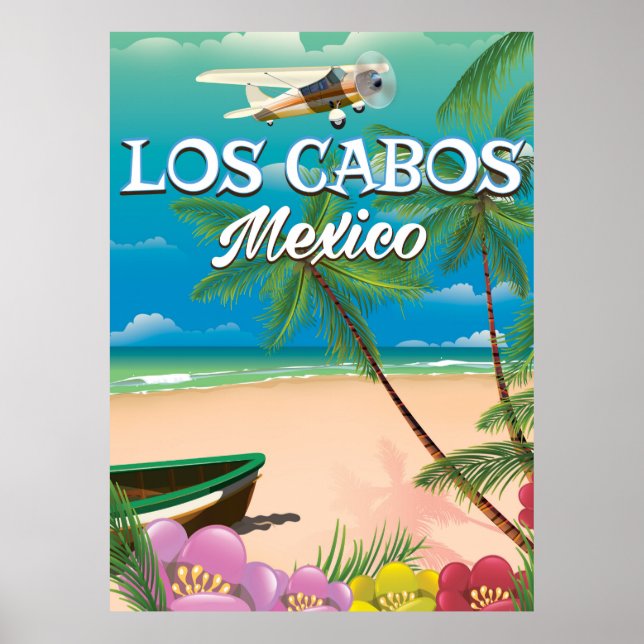 Los Cabos Mexico Beach poster (Front)