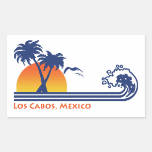 Los Cabos Mexico Rectangular Sticker