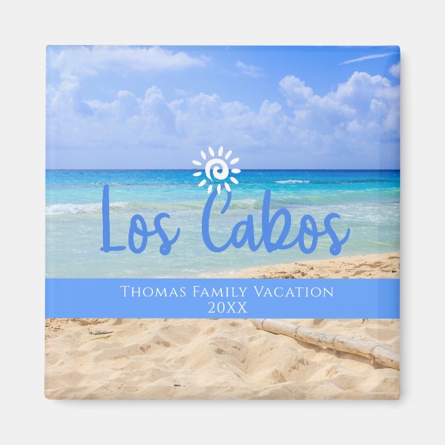 Los Cabos Souvenir Magnet (Front)