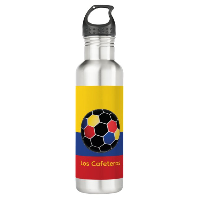 Los Cafeteros 710 Ml Water Bottle (Front)