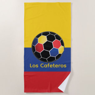Los Cafeteros Beach Towel