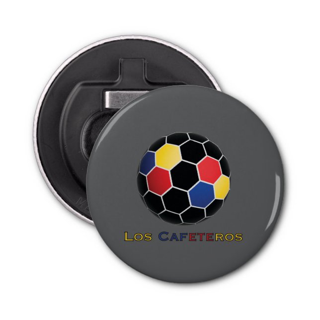 Los Cafeteros Bottle Opener (Front)