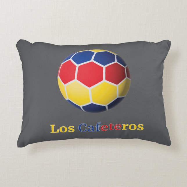 Los Cafeteros Decorative Cushion (Front)